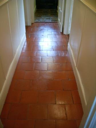 Quarry Tiled Floor After Quarry Tiled Floor After