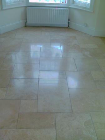 Travertine Floor After Travertine Floor After