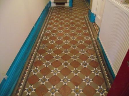 Victorian Floor Hallway Before Victorian Floor Hallway Before