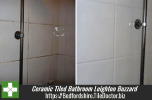 Ceramic Tiled Bathroom Cleaned and Sealed in Leighton Buzzard
