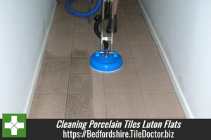 Cleaning Porcelain Tiles at Luton Flats