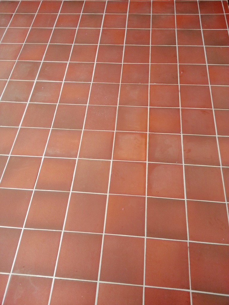 Removing Grout Haze from Quarry Tiles Dunstable