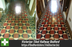 Victorian Tiled Hallway Restored in Bedford